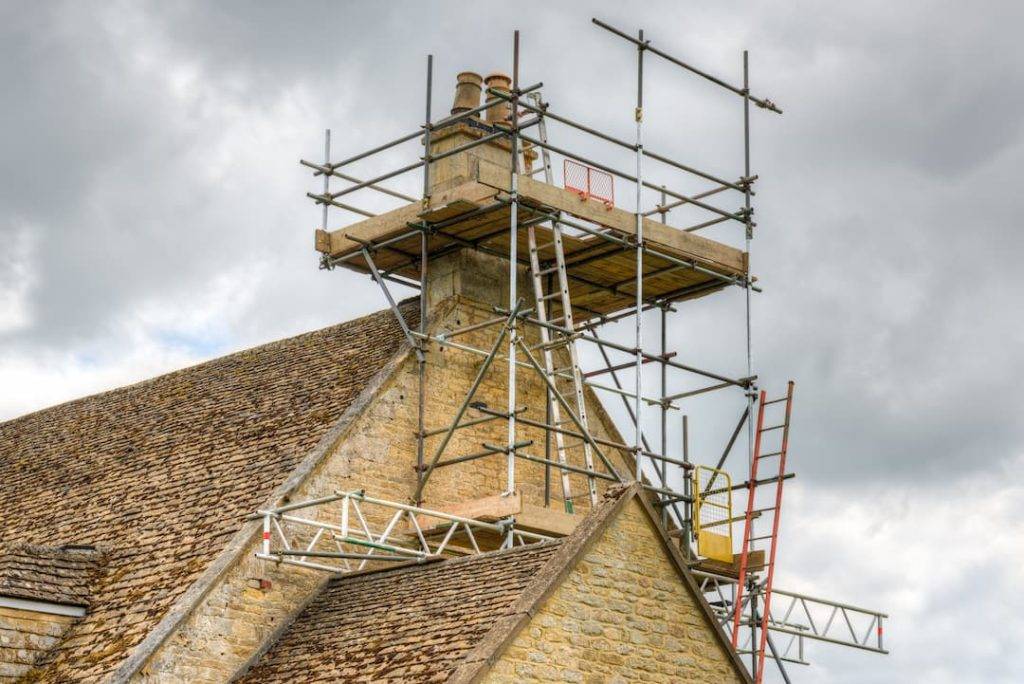 Chimney Scaffolding